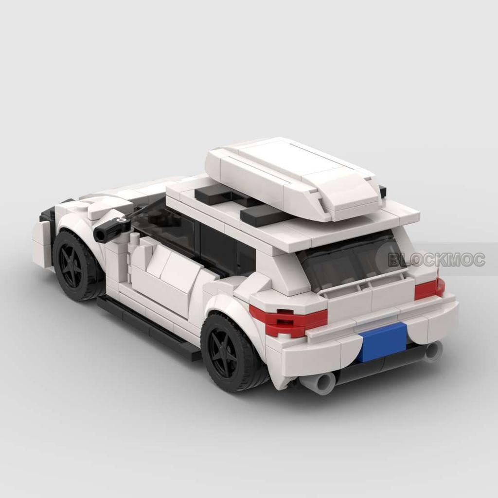 MOC MK1 T1 Cabriolet Station Wagon Sports Vehicle SUV Car Building Blocks Brick Racing Creative Supercar Kids Toys Gift