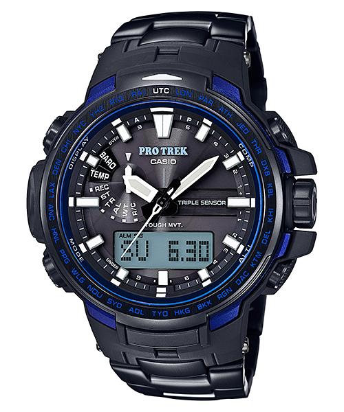

Casio Men s Stainless Steel 100M Water Resistant Digital Alarm Quartz Watch PRW-6100YT-1B чёрный