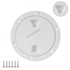 090E Not Corrosive ABS Boat Access Hatches 4/6/8 Inch Round Deck Inspection Cover Screw Out Access Plate Long Service Cover
