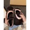 2026 Spring-Summer Retro Mary Jane Flats with Bow & Buckle - Women's Casual Fashion