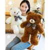 Adorably Charming Bowknot Teddy Bear Plush Toy Cartoon Stuffed Doll For Kids