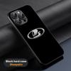 Cool Car L-la-Da Fashion Logo Design Phone Case For iPhone 16 15 14 13 12 11 Plus Pro Max Limited Black Hard Case Sheepskin