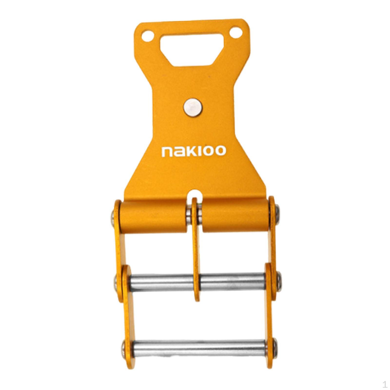 

Быстросъемная поясная клипса для держателей инструментов, подсумков для разъемов и стройплощадки жёлтый