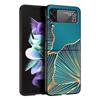 Hard Pc Back Phone Case For Samsung Galaxy Zflip3 Zflip Z Flip 3 Z Flip 4 5g Flip3 Stone Marble Texture Cases Shockproof Cover
