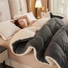 LISM Milk Lamb Velvet Quilt