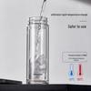 Fuguang Jianpai Double-Layer Glass Tea Infuser Bottle