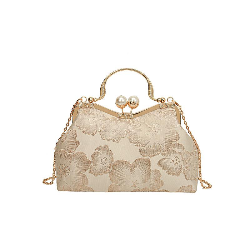 Light Luxury Shell Women's Bag 2025 Summer New Fashion Foreign Style Handbag Literary National Style Chain Shoulder Messenger Bag