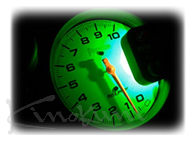 Kinokuni Auto Meter Sport Pro Comp Светодиодная лампа подсветки и (зеленый)
