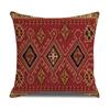 New Persian Carpet Pillowcase Holiday Decorative Pillow Short Plush Cartoon Print Sofa Pillow