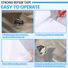 4 Roll TPU RV Awning Repair Tape 15x100CM  Waterproof and Heat Resistant Tent Repair Tape for Outdoor Tarp Canopy and Boat Cover