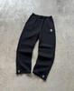 Cross-Border Trendy Unisex Embroidered Zipper Fleece Sweatpants