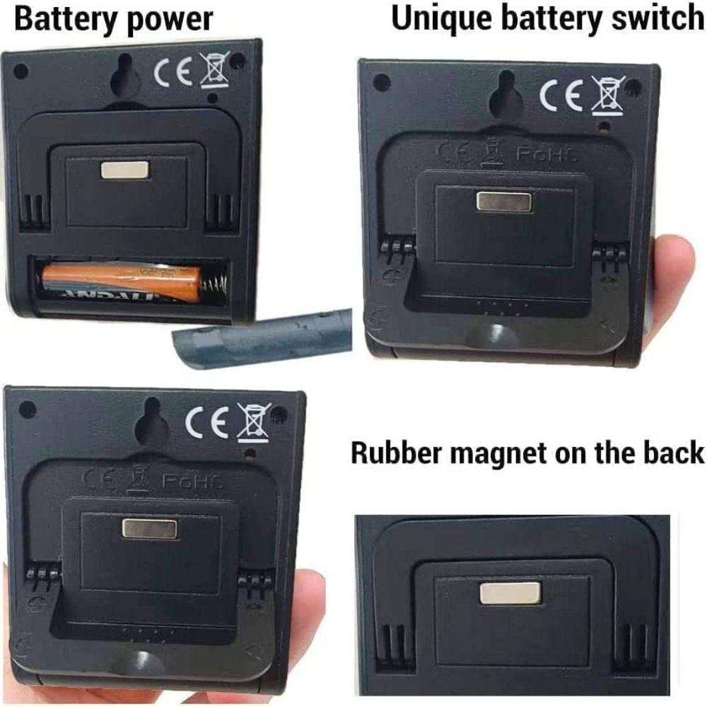 Magnetischer Positiver Countdown-Timer Einziehbarer Ständer Koch-Timer Digitaler Küchentimer Zuhause