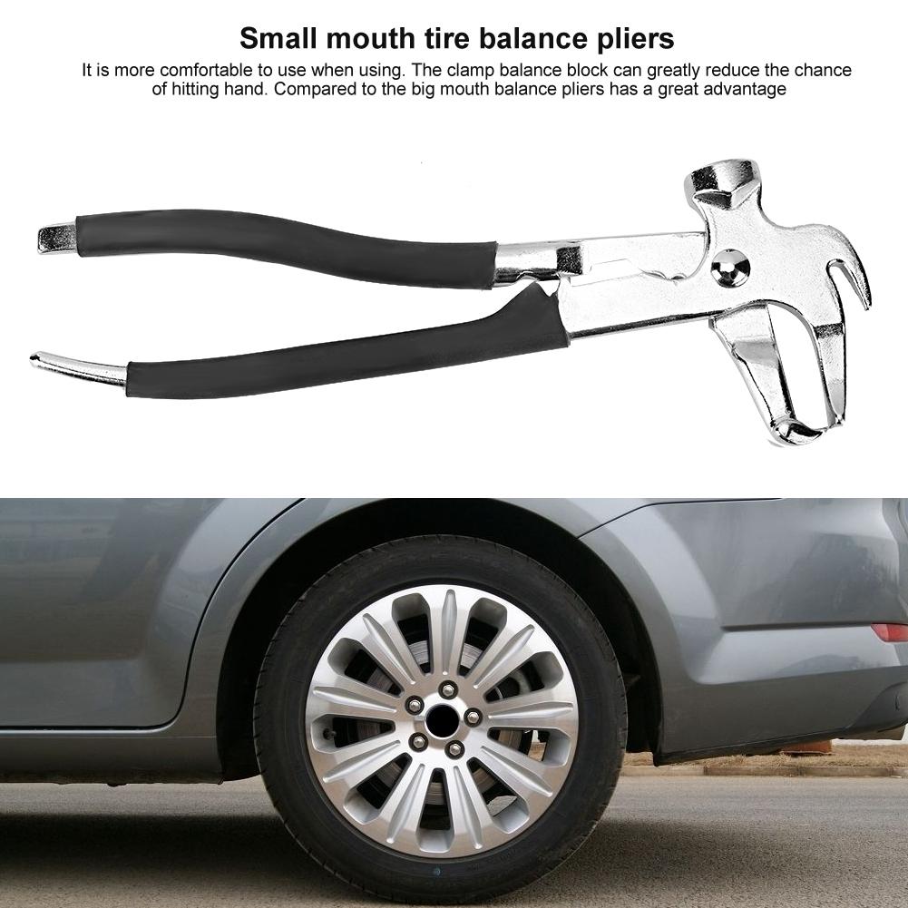 Installer Remover Pliers Wheel Weight Balance Tool for Auto Hammer Tire Tool