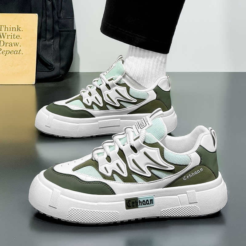 Fashion Hiphop Autumn-spring Sneakers Man Dress Heels Sneakers 33 Size Bride Shoes White Sport Tennes New Fast Pro Character