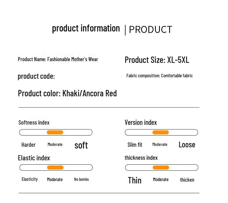 Middle-Aged Women's Spring/Autumn Casual Sportswear Two-Piece Set