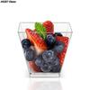New 25pcs 60ML Disposable Dessert Cup Plastic Dessert Ice Cream Cup Party Supplied Smoothie Cup