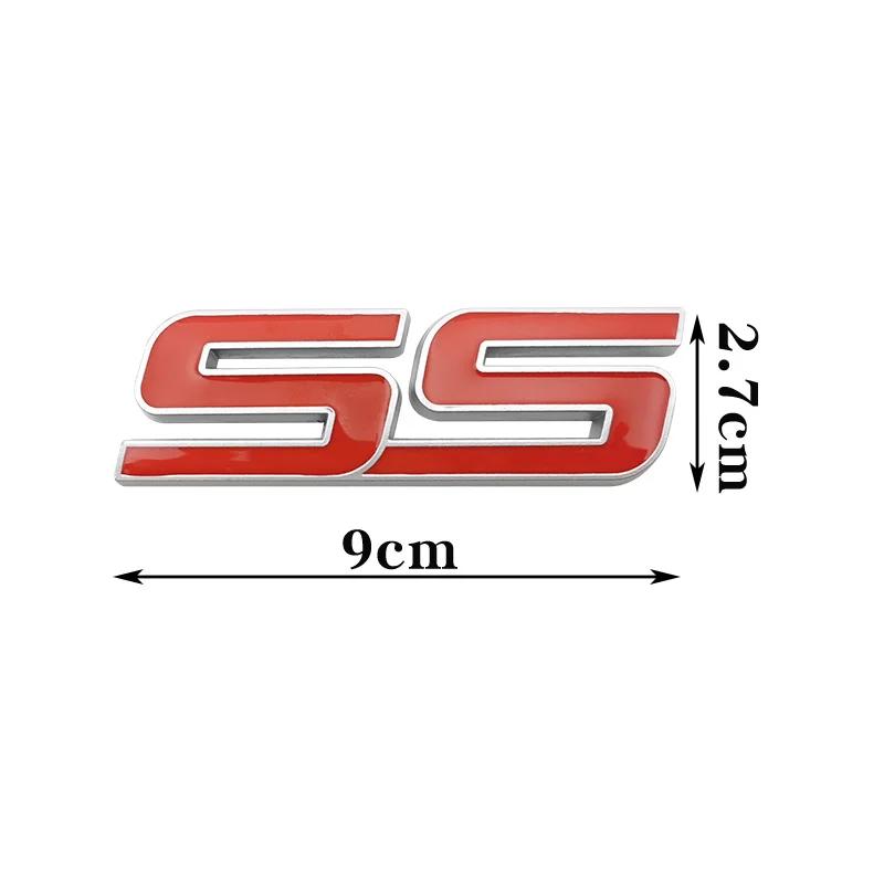3D Metal Car Sticker Badge Emblems Decals for Chevrolet SS Sonic Onix Malibu Spark Blazer Colorado Cruze Lacetti Auto Styling