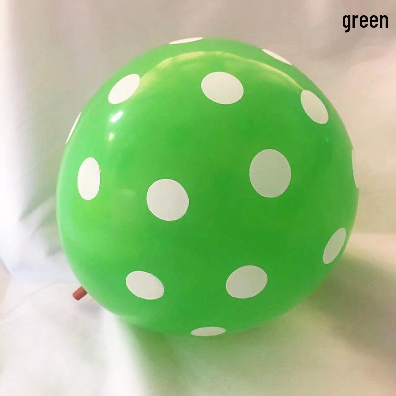 12-Inch Thickened Polka Dot Latex Balloons for Birthday, Party, Wedding, Room Decorations in Candy Colors.