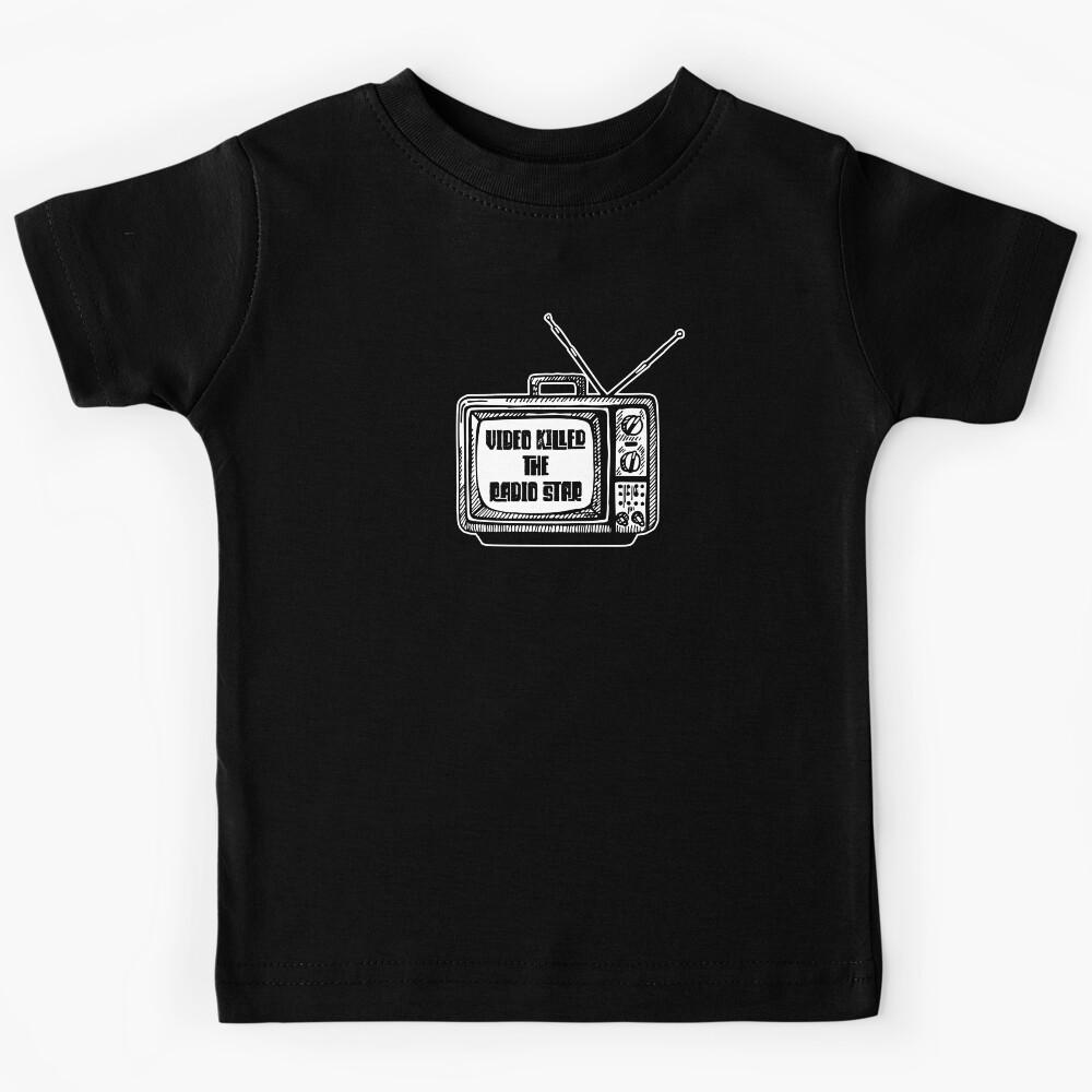 Video Killed the Radio Star - Buggles Kids T-Shirt 130