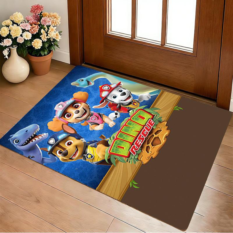 Dino Rescue Living Room Nonslip Area Rug Soft Carpet For Bedroom Game Playroom Sofa Office Home Decor Doormat Christmas Gift C922492