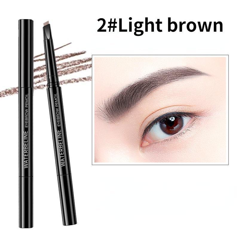 Crayon à sourcils double pointe durable waterproof maquillage sourcils longue tenue naturel mode féminine charme mode maquillage yeux cosmétiques XYZ