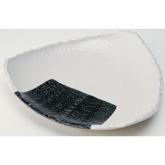 

Designer Rice Ball Plate (Family Size) [27x27xH5cm] Perfect as a Gift, Japanese Tableware, or for Interior Decor