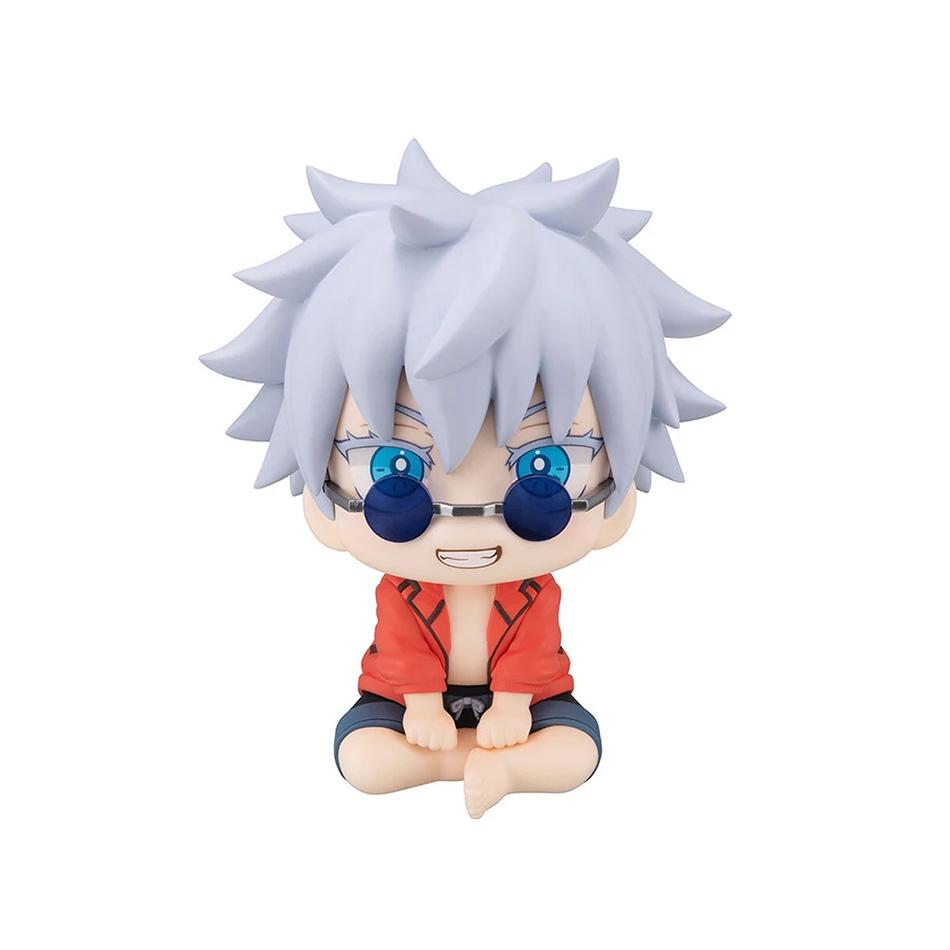 HOT Anime JJK Figure Summer Gojo Satoru Action Figures PVC Mini Edition Models Geto Suguru Figurine JJK Beach casual wear Durable Gifts