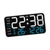 Digital Alarm Clock LED Alarm Clock 5 Adjustable Brightness Large Screen Display Portable Electric Clocks for Bedroom Adults