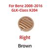 LHD RHD Car 3 Colors Dashboard Air Conditioner A/C Vent Grille Cover Panel For Mercedes Benz  2008-2016 X204 GLK300 250 260 350
