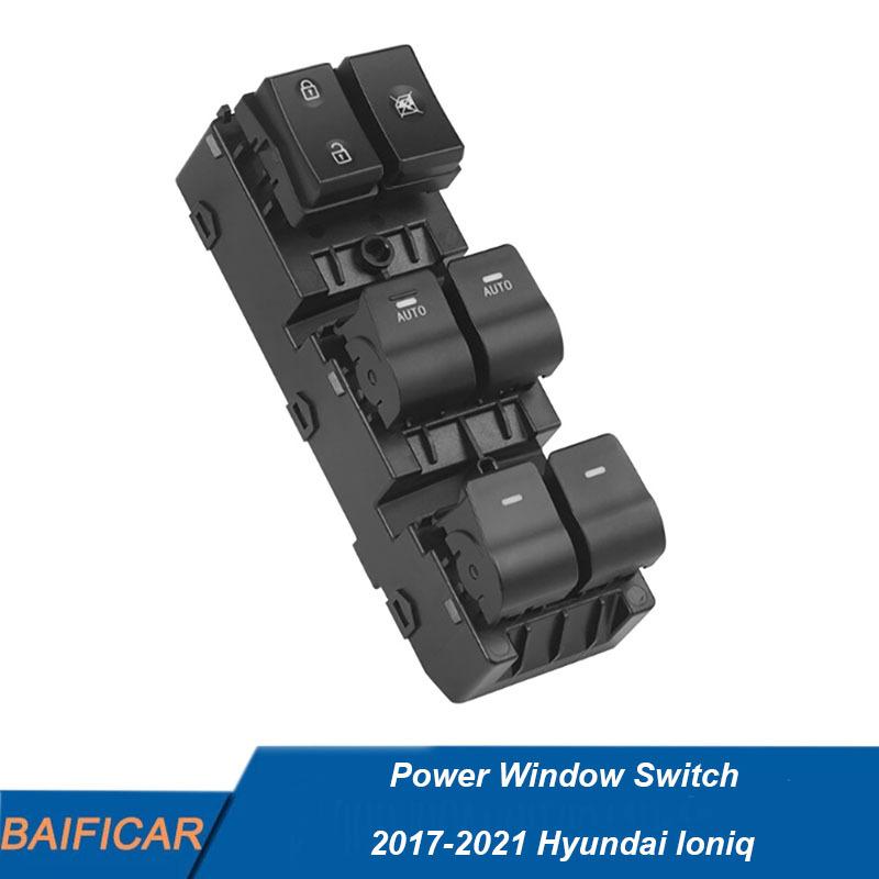 Baificar Brand New Front Left Driver Side Master Power Window Switch 93570-G 93570G For 2017- Hyundai Ioniq