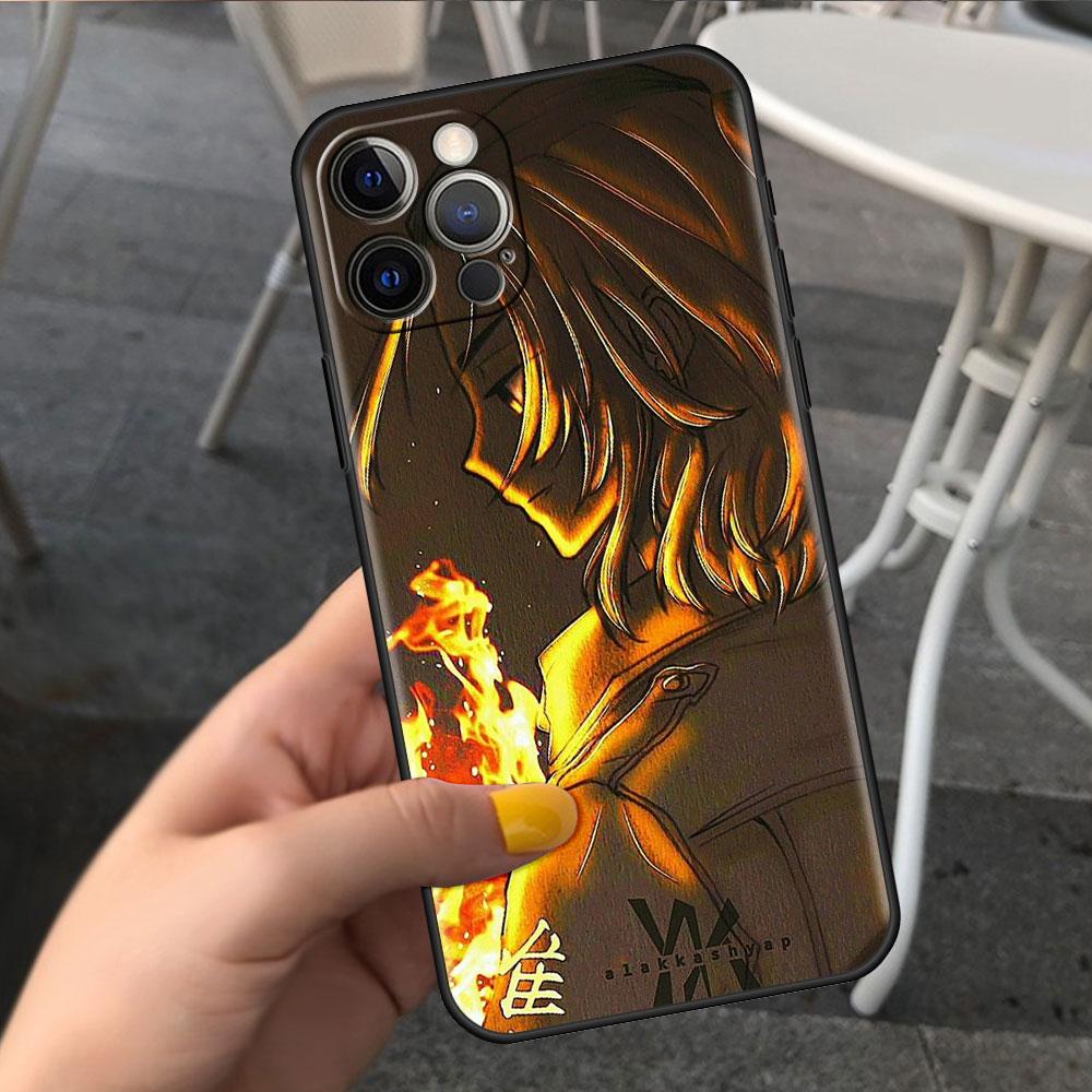 

Чехол для Apple iPhone 14 11 13 7 12 Pro 7 XR XS Max 8 Plus 6 14Pro Черный Мягкий Телефон Коке Фунда Tokyo Revengers Аниме iPhone 11