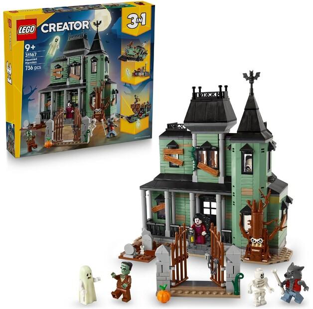 Конструктор LEGO Creator 3 в 1 31167 Призрачная резиденция