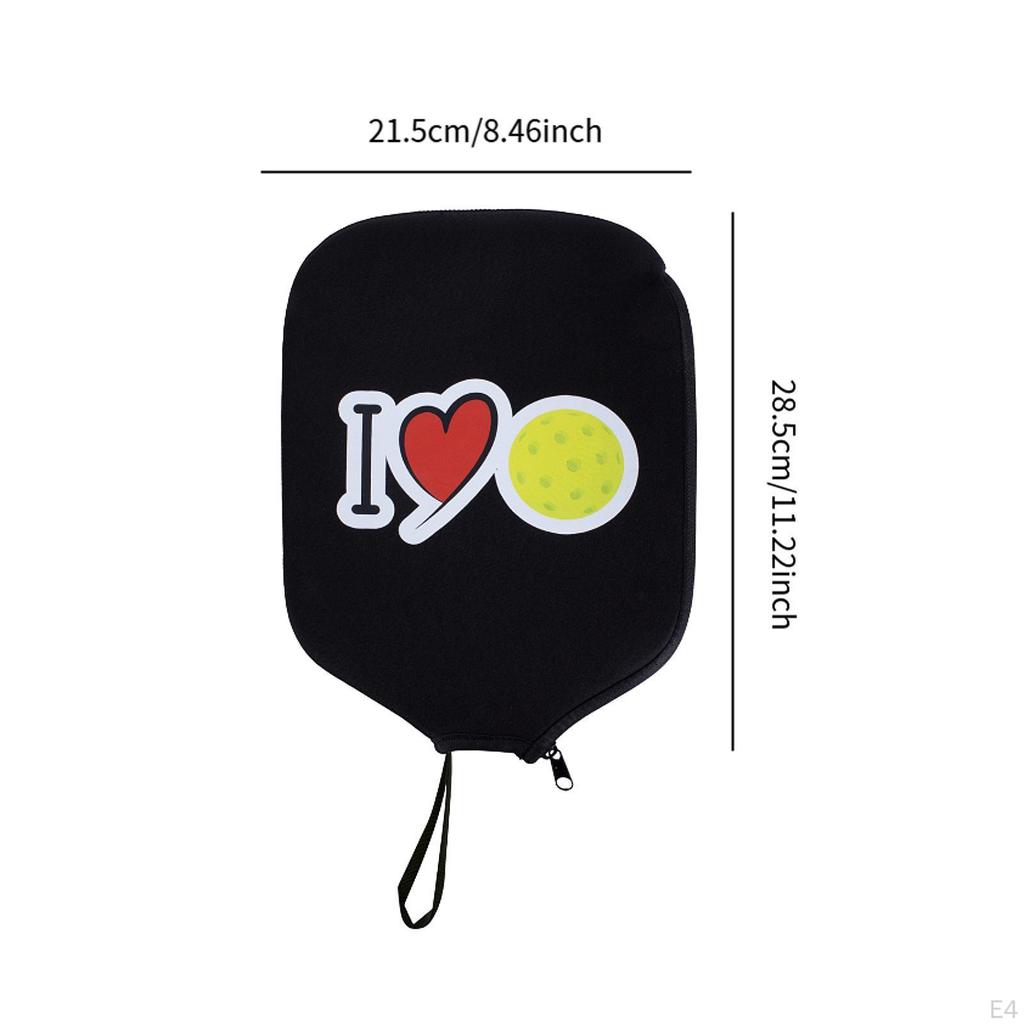 Cover-Pagaye To Pickleball Snowshoe Sleeve In Neoprene Protect Your Paddle Bag with A Dust Test