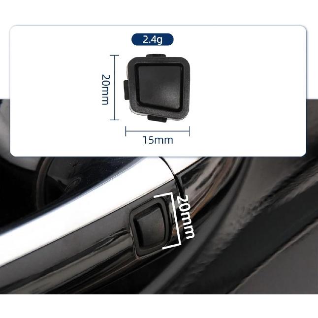 Design Door Handle Compatible for Benz E CLK CLS W211 W209W219 Button and Door Lock Button of Door Outside Handle(1 Pair)