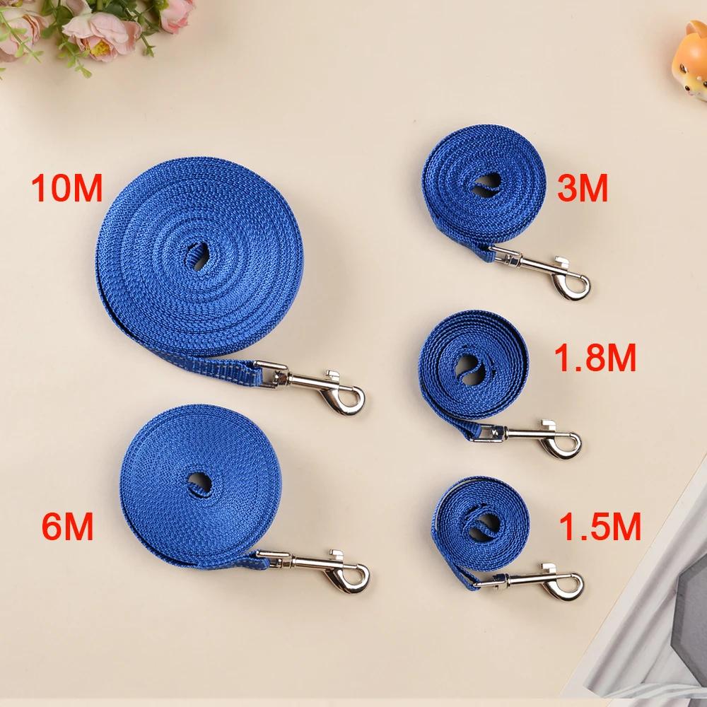 Nylon Hondenriem Reflecterend Trekkoord voor Kleine Grote Honden Buitentraining Wandelen Puppy Lijn Riem Lang Lanyard Huisdierbenodigdheden