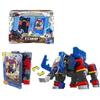 Noul cardbot din metal transformator robot în card figurine de acțiune Mega Ambuler Transformare card model jucării pentru cadou pentru copii