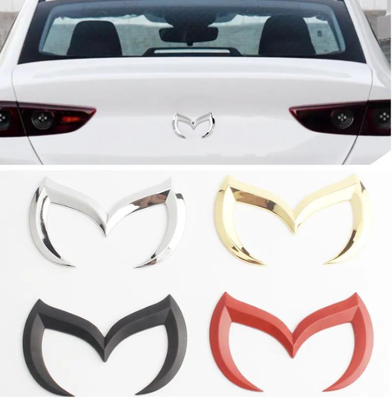 

3D металлическая летучая мышь на задний багажник автомобиля, эмблема, значок, наклейка M, наклейки для 2, 3, 6, 8, CX-30, 50, 60, MX-5, CX-3, 5, 7, аксессуары для стайлинга