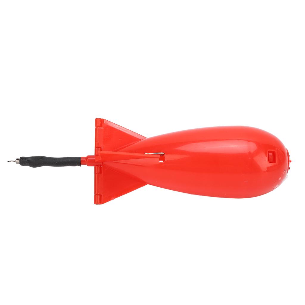 Carp Feeder Float Bait Holder Portable Wear Resistance Float Lure Bait Holder for Nesting Red L