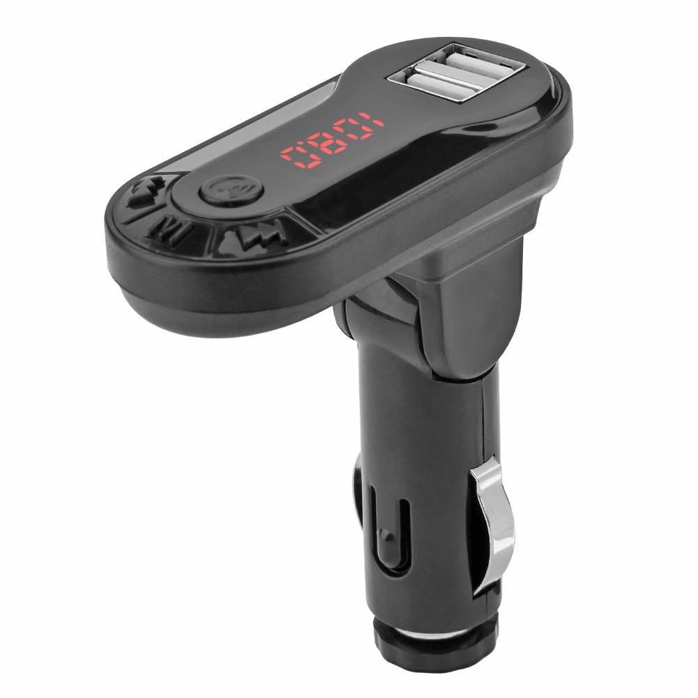 Buy I9 Bluetooth FM Transmitter MP3 Music Player USB Charger Support TF