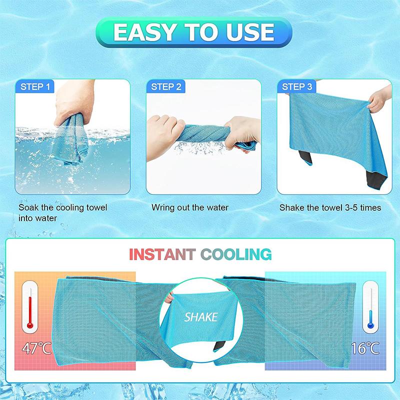 Quick-Drying Sports Towel 40X80Cm Blue Grey Green Orange Swimming Gym Fitness Camping Running Beach Washcloth Towels