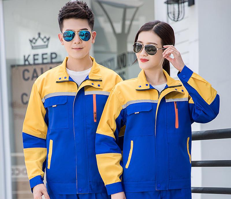 Customizable Autumn/Winter Workwear Jacket with Logo for Auto Repair Workshop