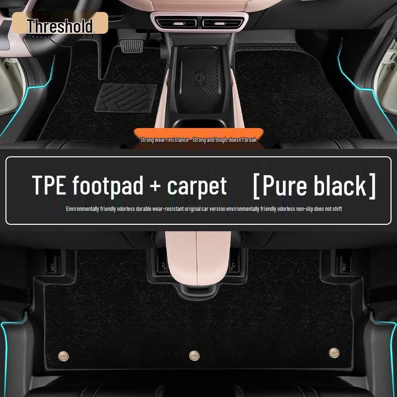 2025 BYD Seagull Dolphin TPE Full Coverage Smart Driving Floor Mats