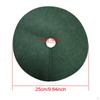 10 Fruit Tree Mulch Rings, Hole Protectors for Landscaping, Breathable Fabric Cover, Protective Mats