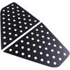 Aunginsy Rear Side Window Louver Trim Cover Compatible with Kia Soul 2019-2022 Car Rear Triangular Glass Window Honeycomb Panel Rear Window Air Vent