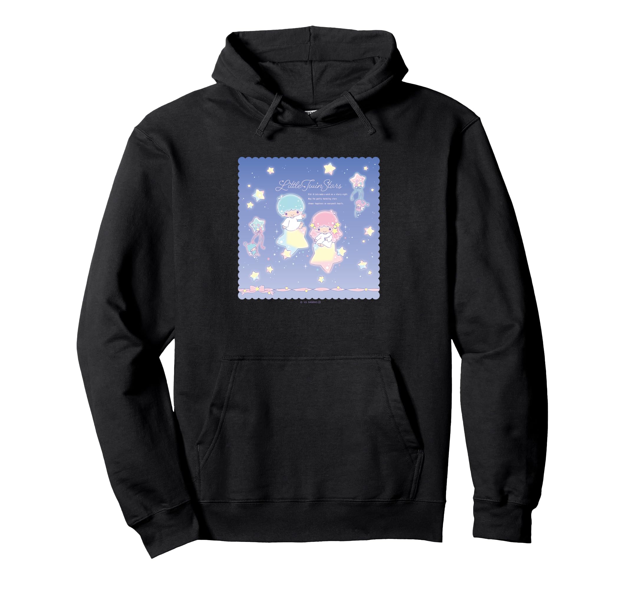 

[Little Twin Stars 50th Anniversary] Starry Night Wish Star Hoodie