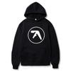 2025 Hoodies Aphex Twin Print Mode Streetwear Langarm Herren Damen Sweatshirts Hoodie Harajuku Oberteil Trainingsanzüge Kleidung