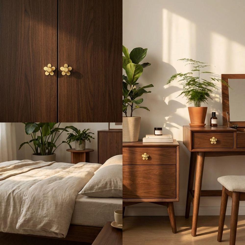 Smooth Surface Cabinet Pulls Modern Minimalist French Style Handles  Home Furniture