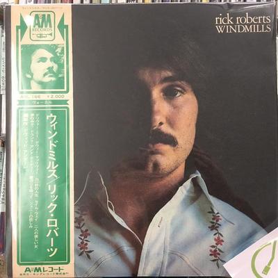 LP Record RICK ROBERTS (THE FLYING BURRITO BR - Windmills AML166 A&M 1972 Japan Rock Used