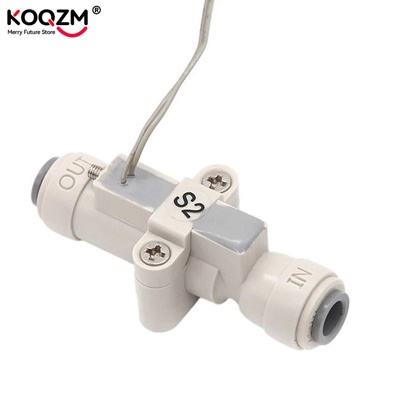 High Performance 1/4" Water Flow Switch Normally Open Water Flow Switch Water Flow Control Sensor for Water Purifier Dispenser