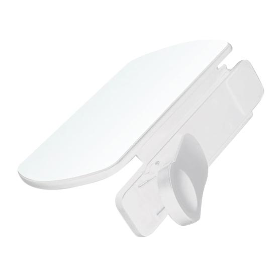 Phone Reflection Clip with Larger Mirror & Remote Adjustable Angle Mirror Effect Lens for Stunning Water Sky Shots Rear Camera Mirror Accessory